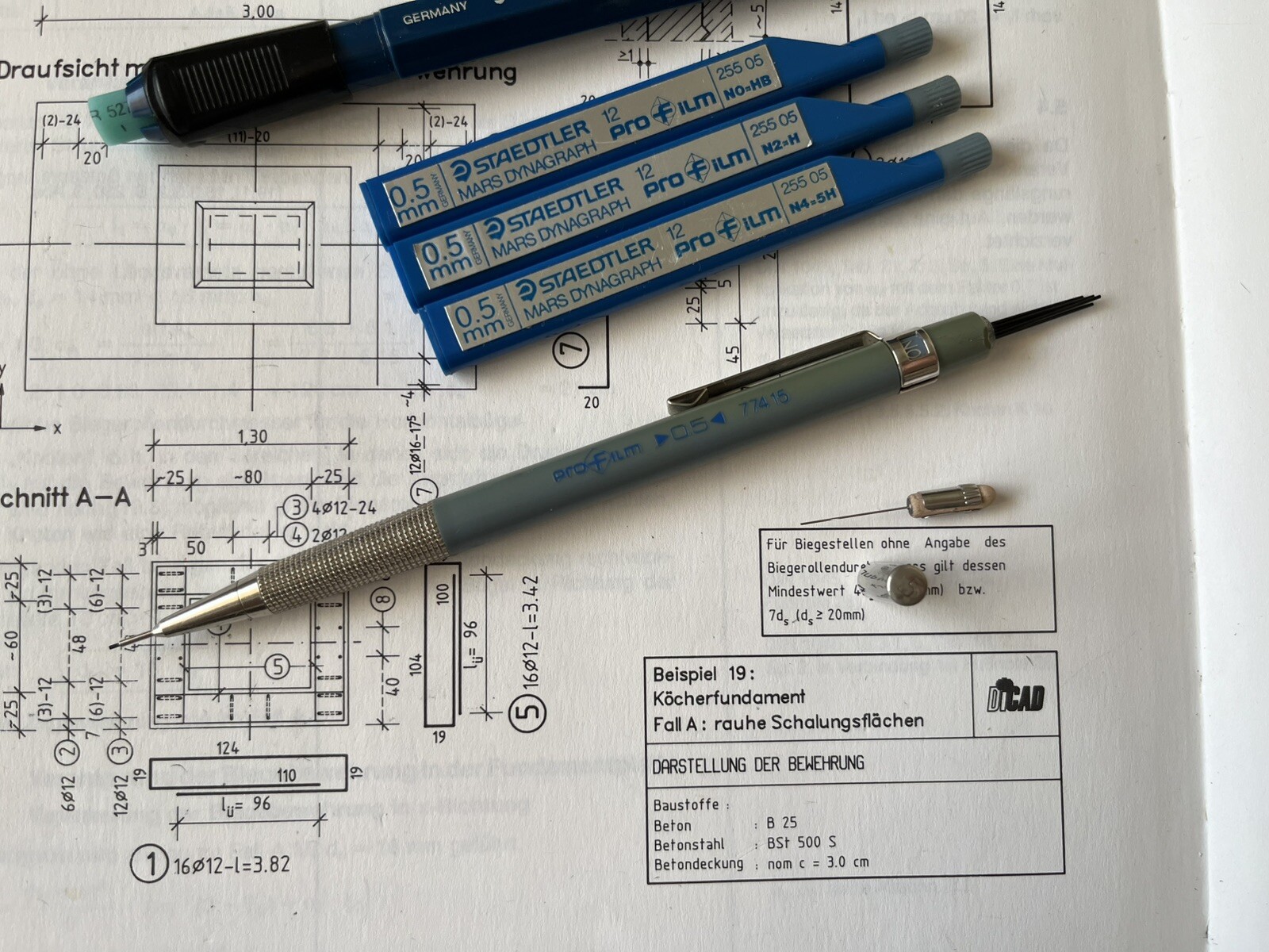 Extremely Rare Vintage Mechanical Pencil STAEDTLER PROFILM | 0.5 | 774 15