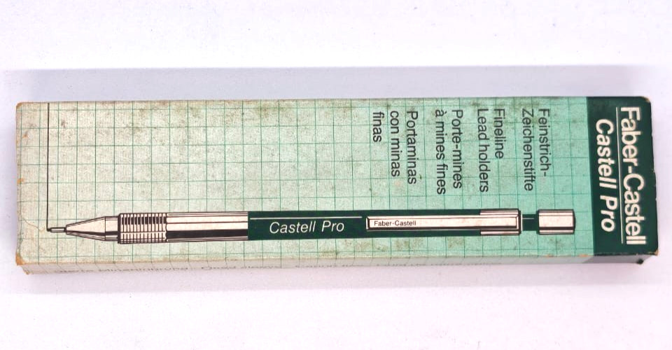 3pc Vintage Mechanical Pencil Lot Faber-Castell Castell Pro & STABILO 3135N NOS