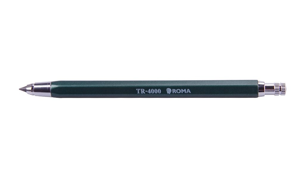 5.6mm Mechanical Sketch Pencil Rainbow Lead Refills BuiltIn Sharpener