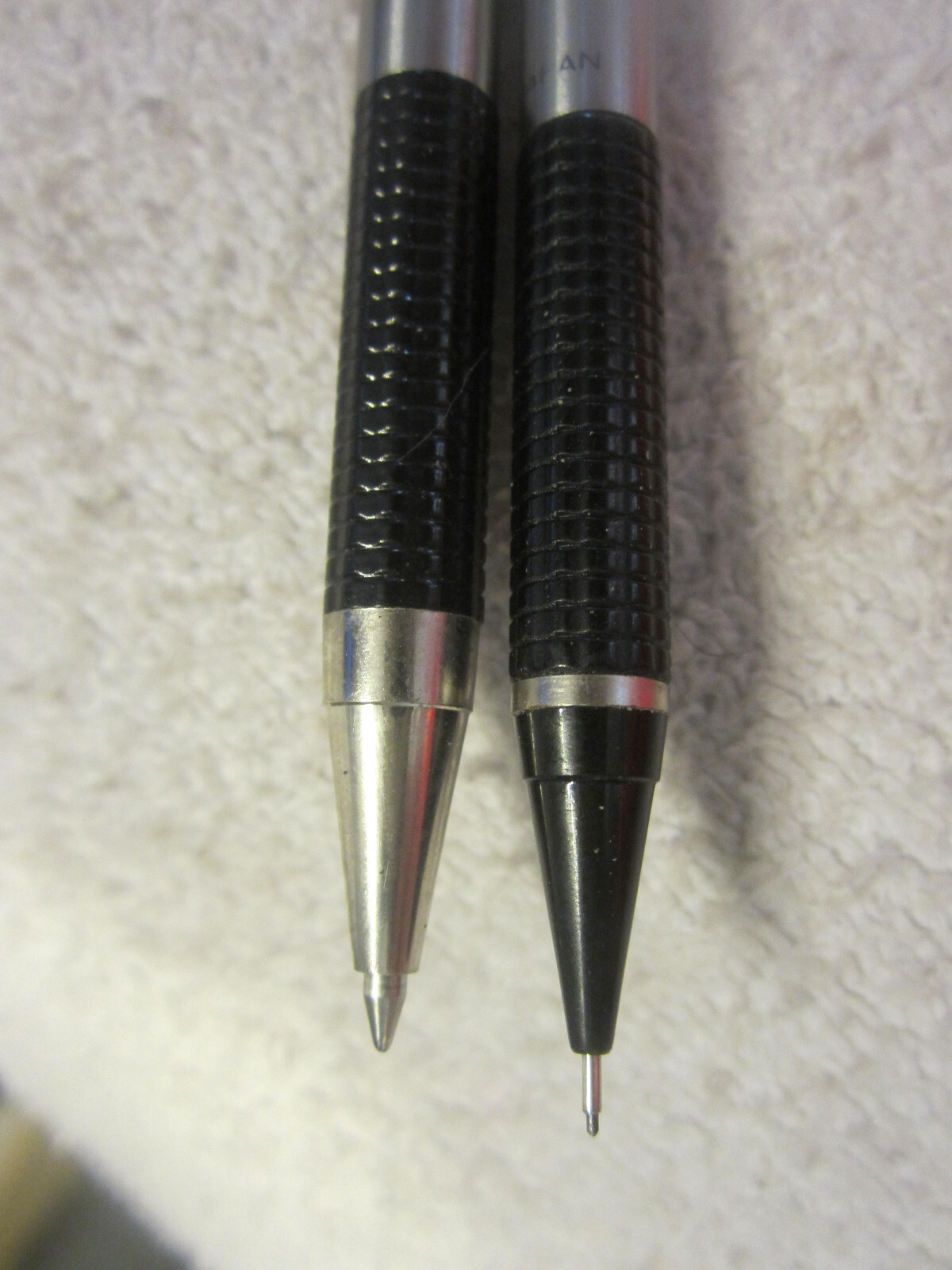 2 ad set lot, Zebra F-301 BP pen,M-301 .5 mm mechanical pencil,both work,VTG