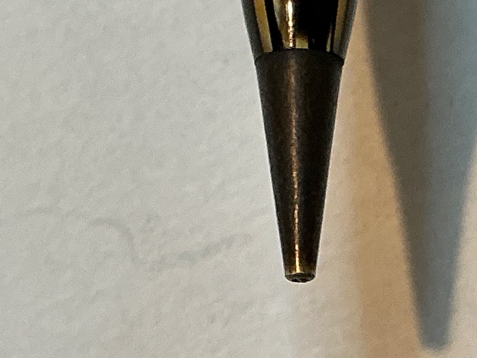 Vintage Sheaffer Balance 400 Mechanical Pencil, Tiger Stripe Brown. B1