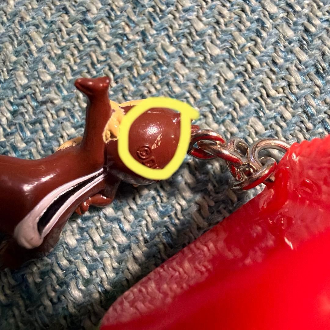 Super Rare Disney Chip and Dale Mascot Apple Mechanical Pencil Heisei Retro