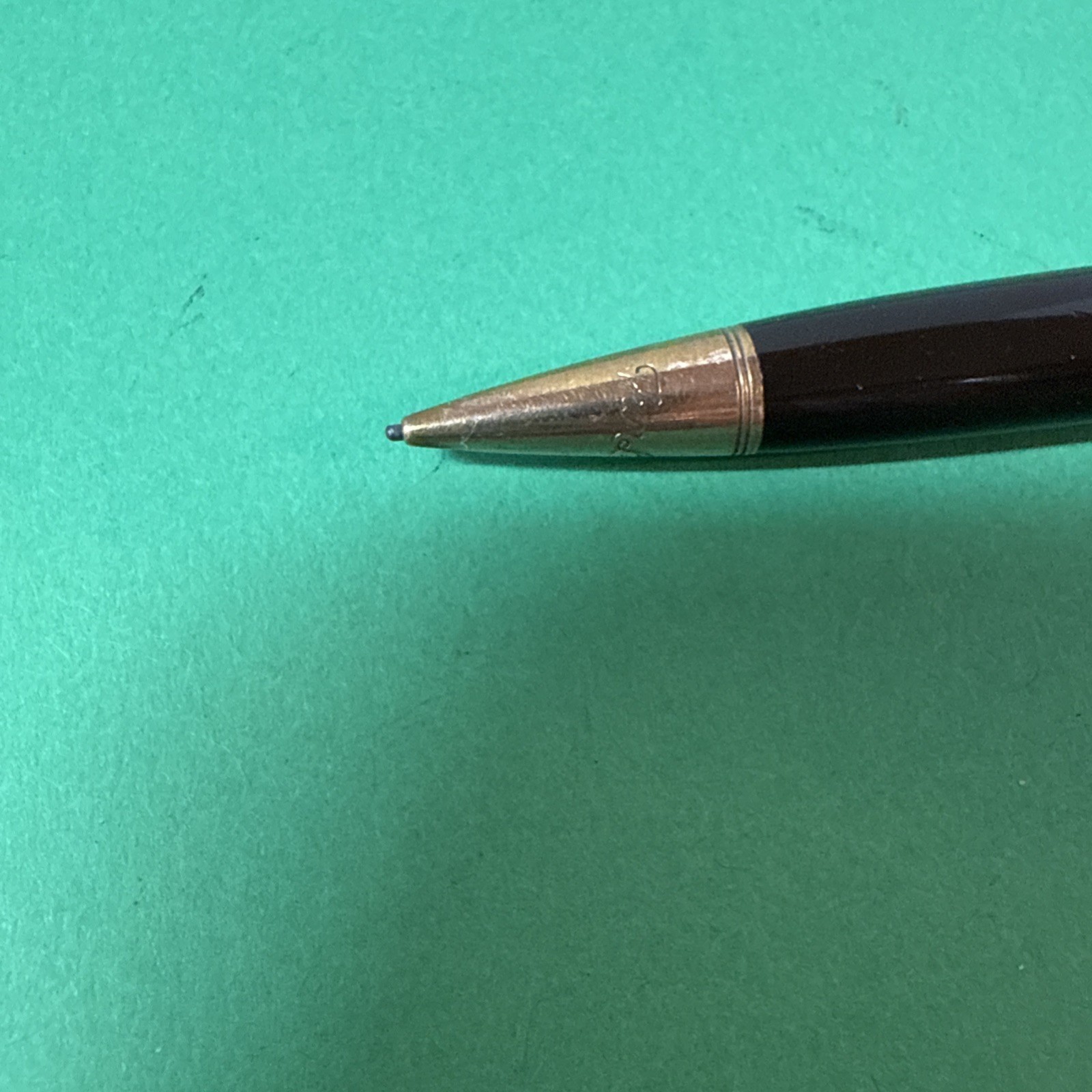 Vintage Eversharp Skyline Striped Mechanical Pencil Thin Lead Engraved