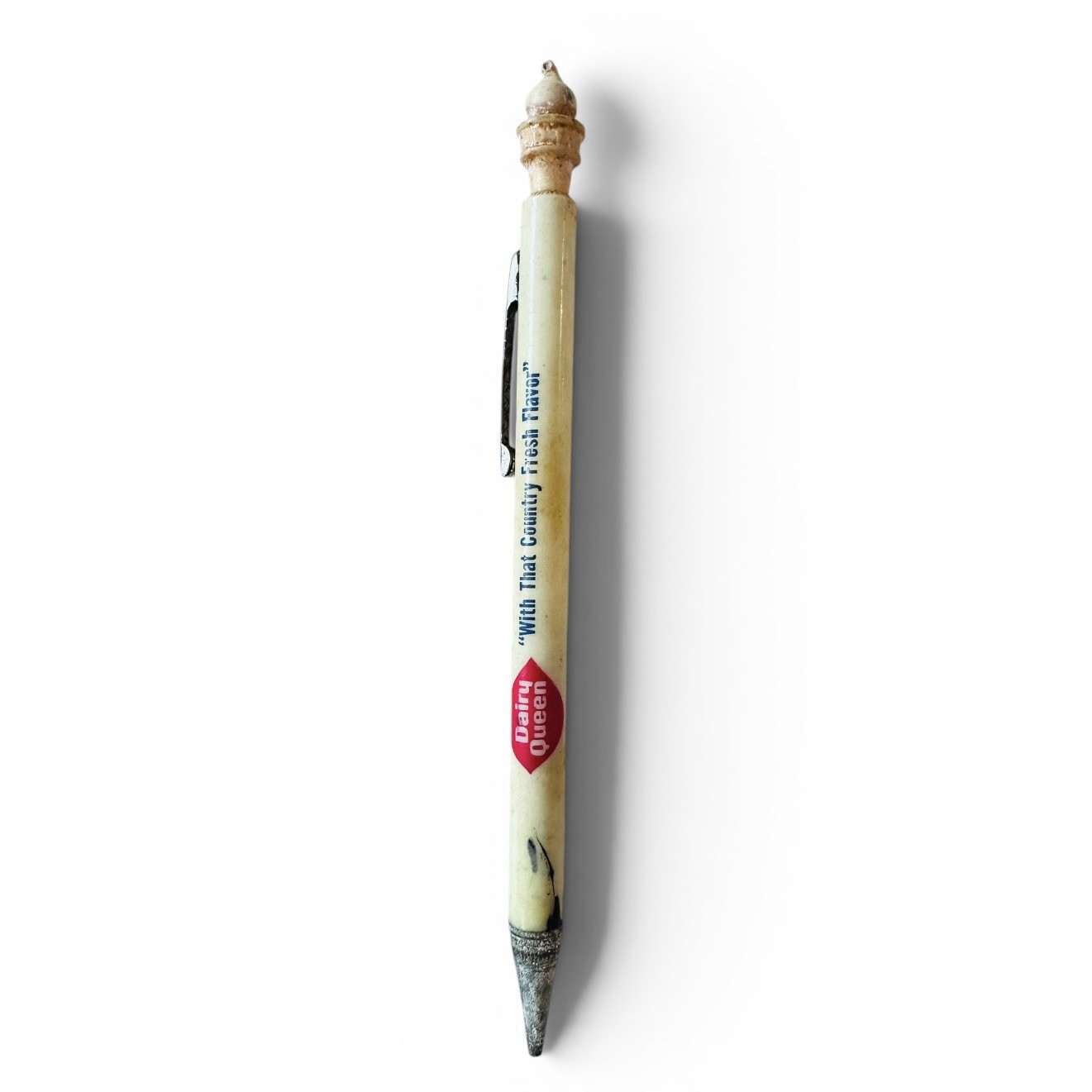 Ritepoint Vintage “Dairy Queen” Twist Pencil -l.l mm Ice Cream Cone On Top