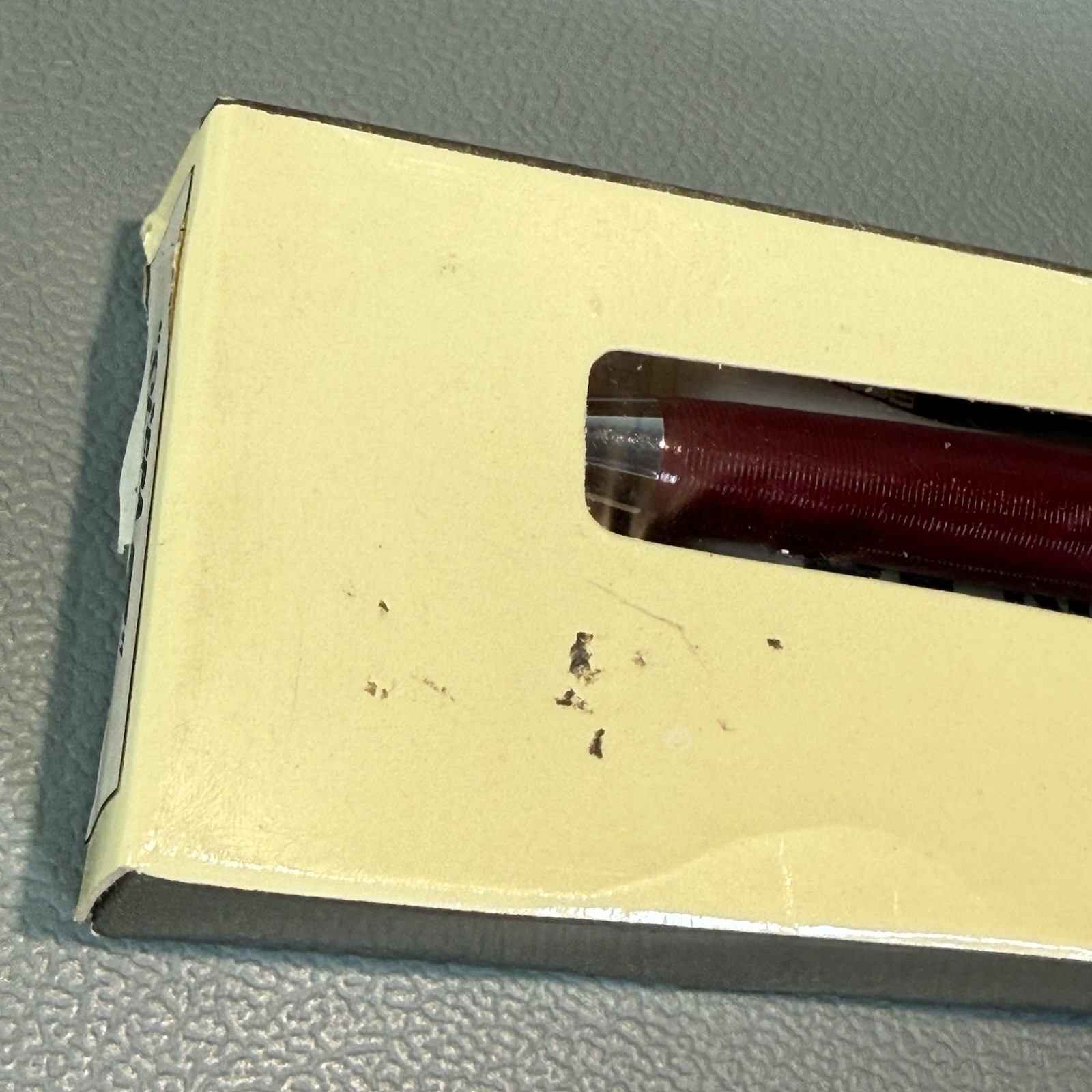 Vtg Pentel Eleven 11 Mechanical Pencil .5mm Maroon Made in Japan NEW OLD STOCK