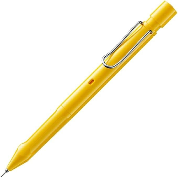 LAMY Safari KURUTOGA Inside 0.5mm Mechanical Pencil Yellow Japan
