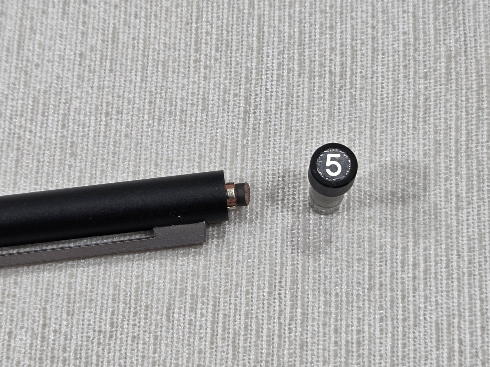LAMY CP1 Mechanical Pencil 0.5mm Matte Black Germany Bauhaus + Eraser Refills