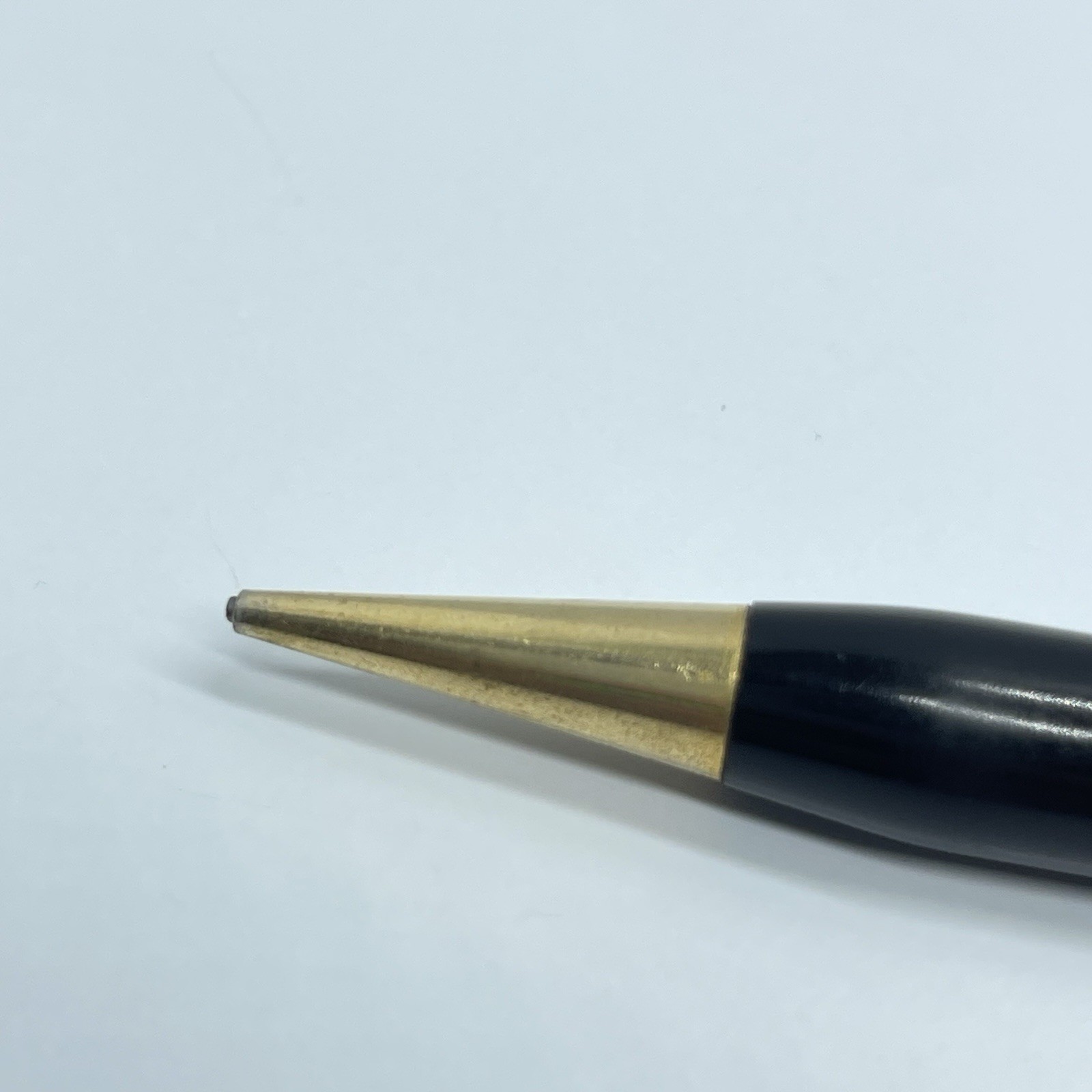 Penman USA Black and Gold Tone Mechanical Pencil with Name ” Fern Able” Vintage