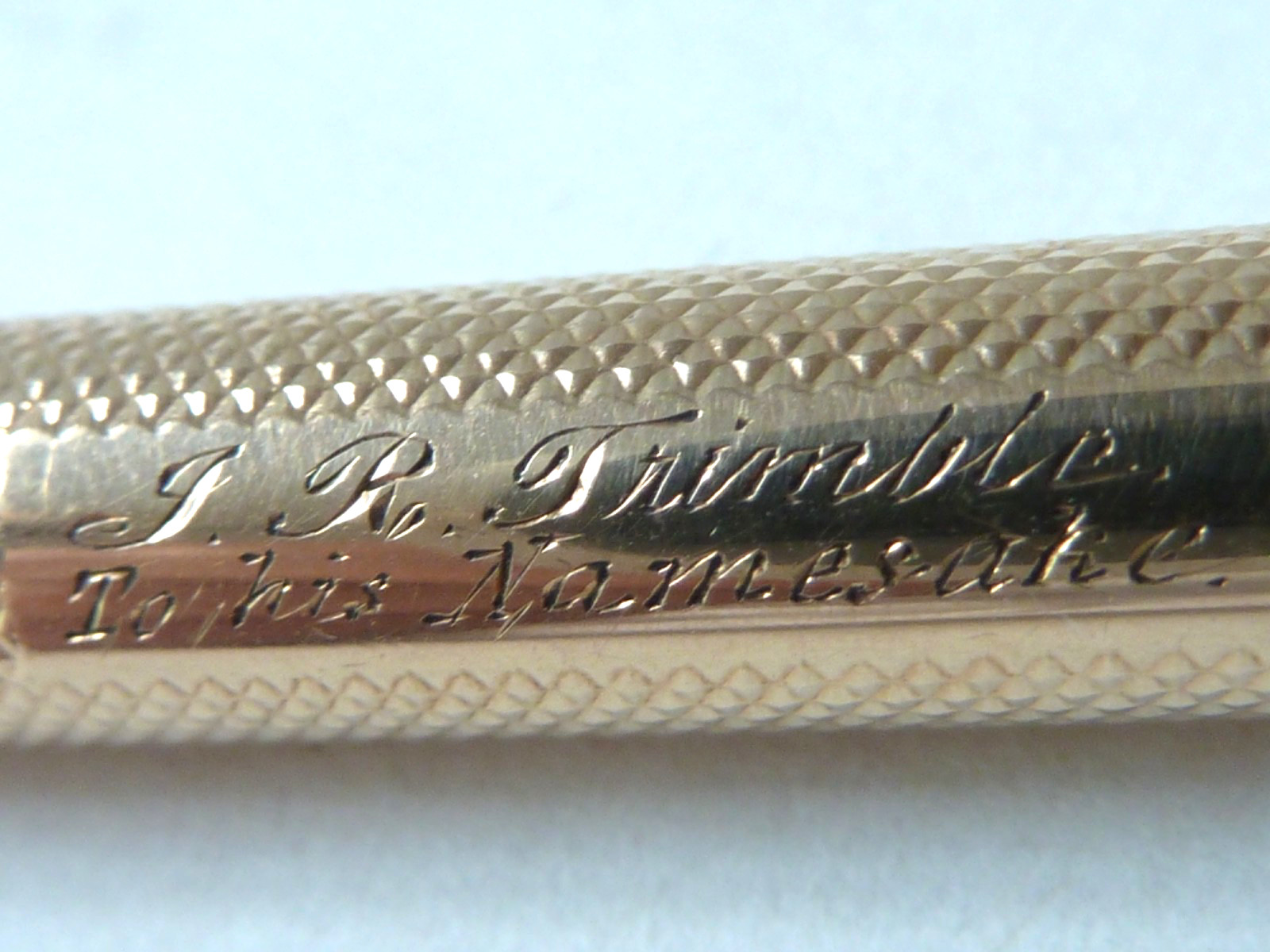 TODD & CO COMBINATION 10 K GOLD MECHANICAL PENCIL/DIP PEN 14 K GOLD NIB IN BOX