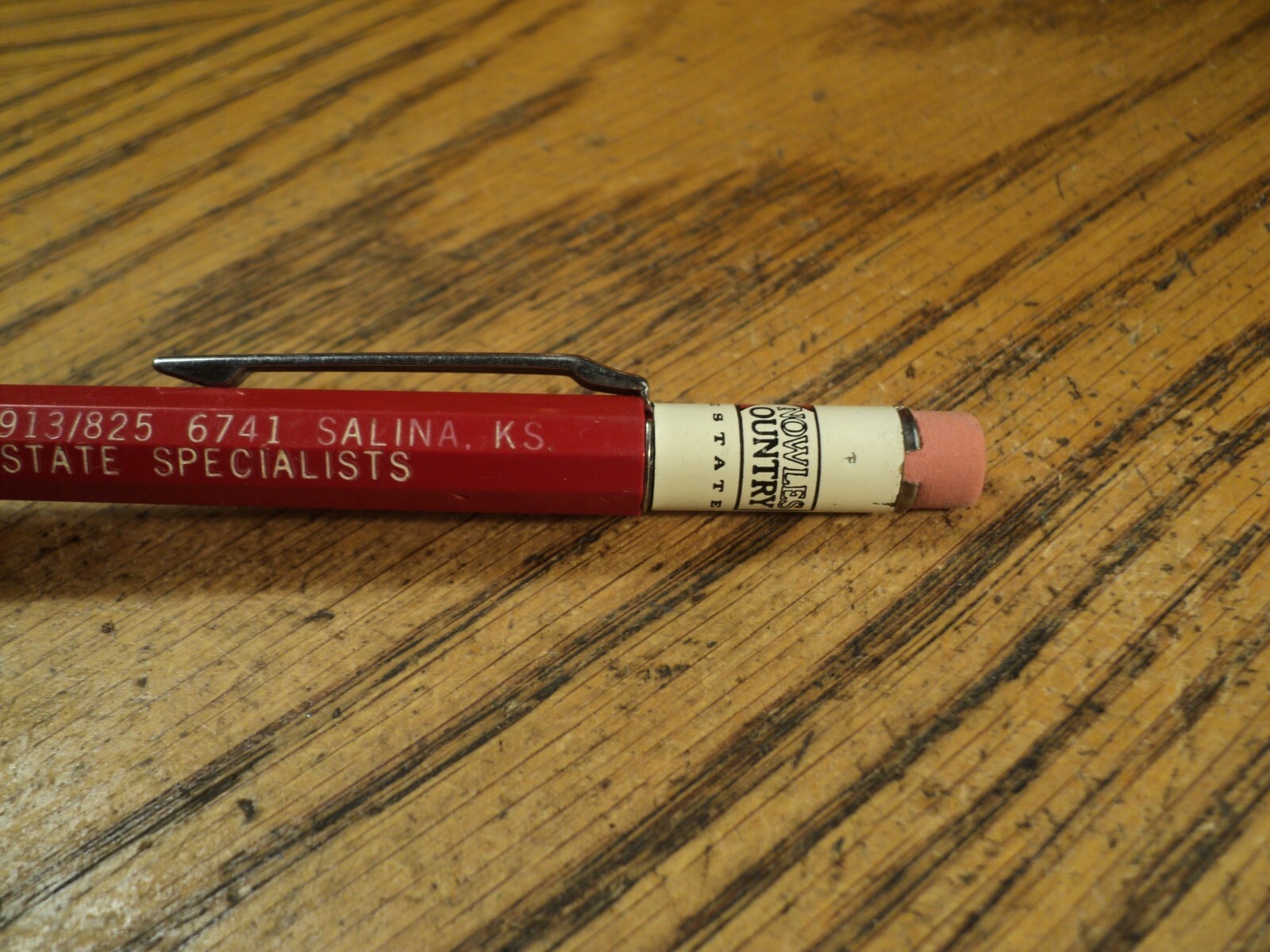 Vintage Autopoint Mechanical Pencil Jerry Knowles Knowles Country Real Estate