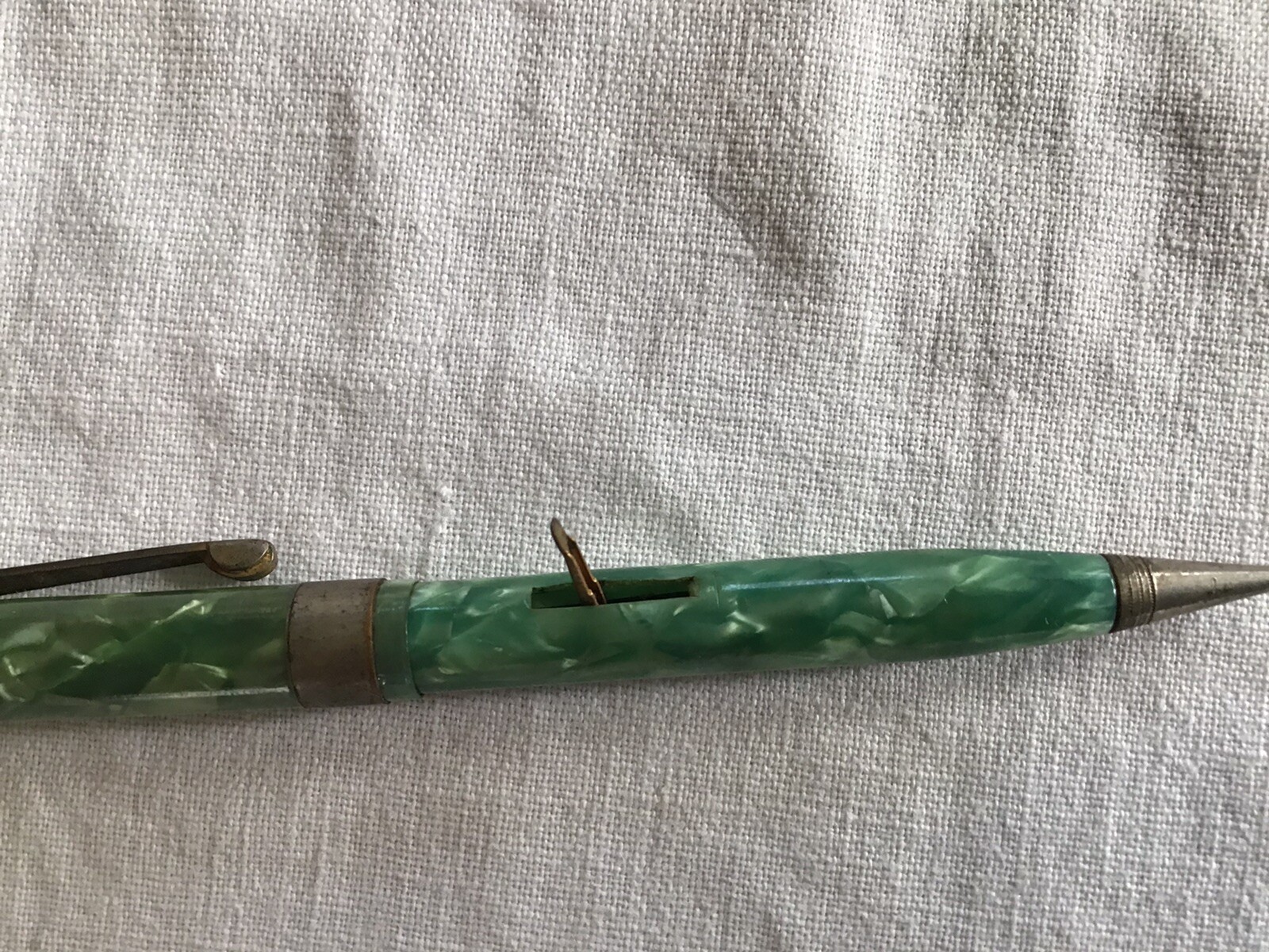 VTG Arnold Combination Mechanical Pencil and Lever Fill Fountain Pen