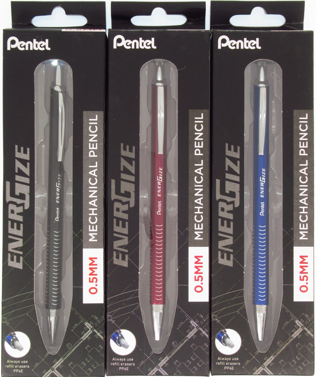 Pentel PL445 EnerGize Metal Lite (India) – in Original Retail Packaging