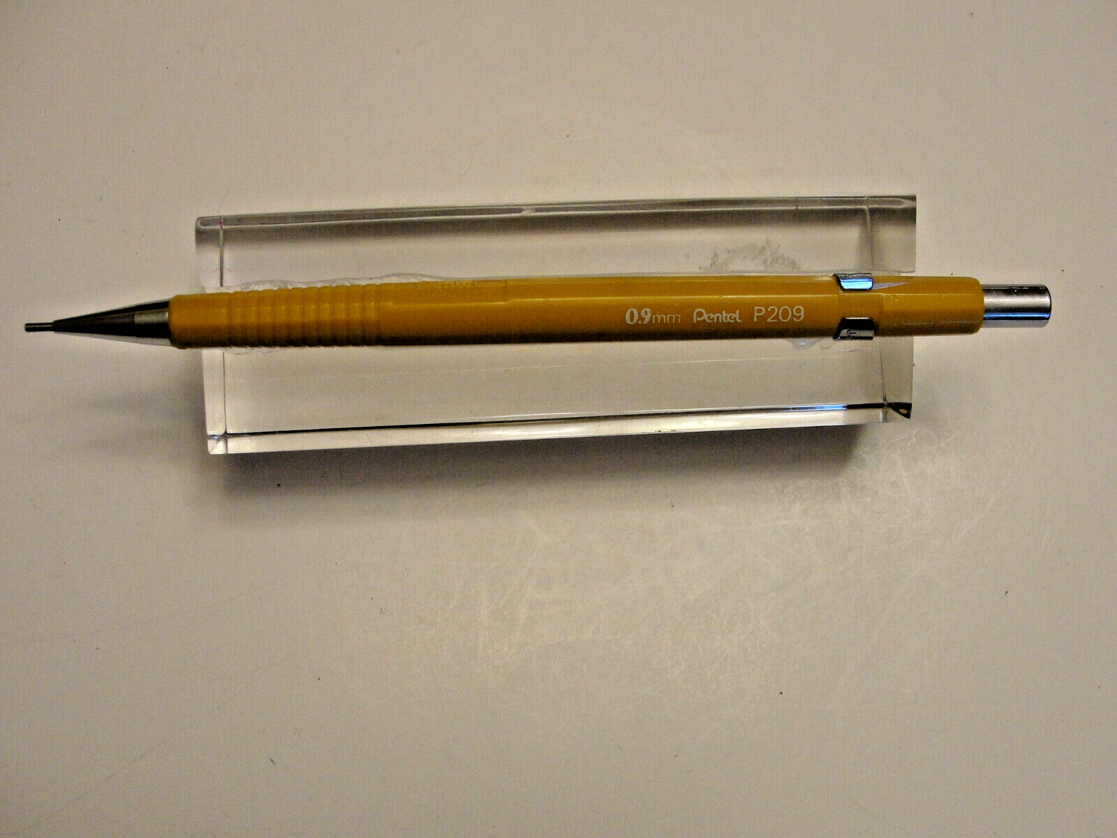 Vintage Pentel P209 Yellow Mechanical Pencil