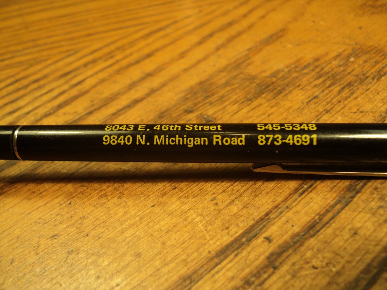 Vintage Autopoint Mechanical Pencil Spradling Auto Parts Metal Cap 5-5/8″ Long