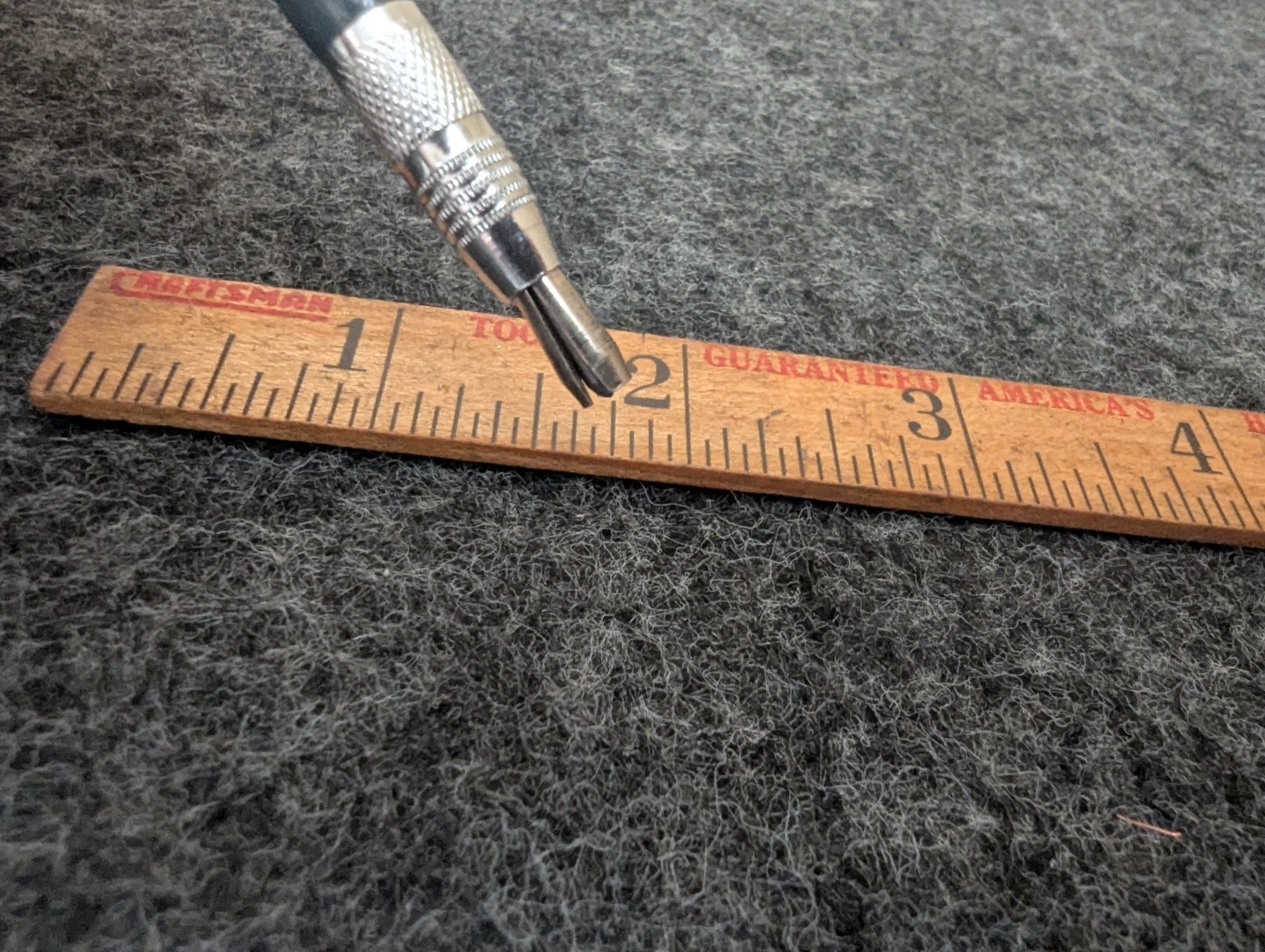 Vintage Eberhard Faber Microtomic 608 Mechanical Pencil Metal USA JM