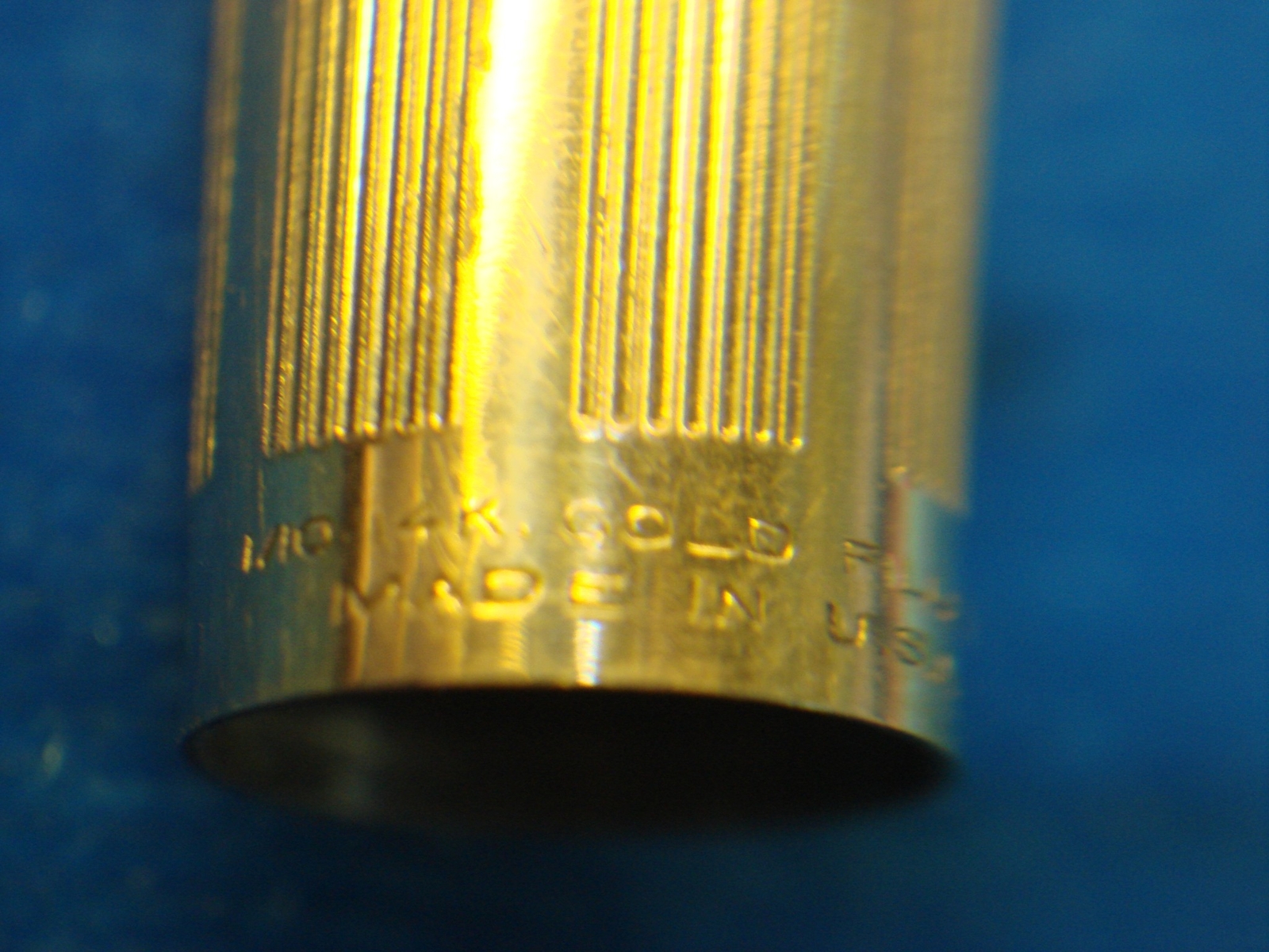 VINTAGE SHEAFFER #600 MECHANICAL PENCIL – 1/10 14K GOLD TOP – WORKS