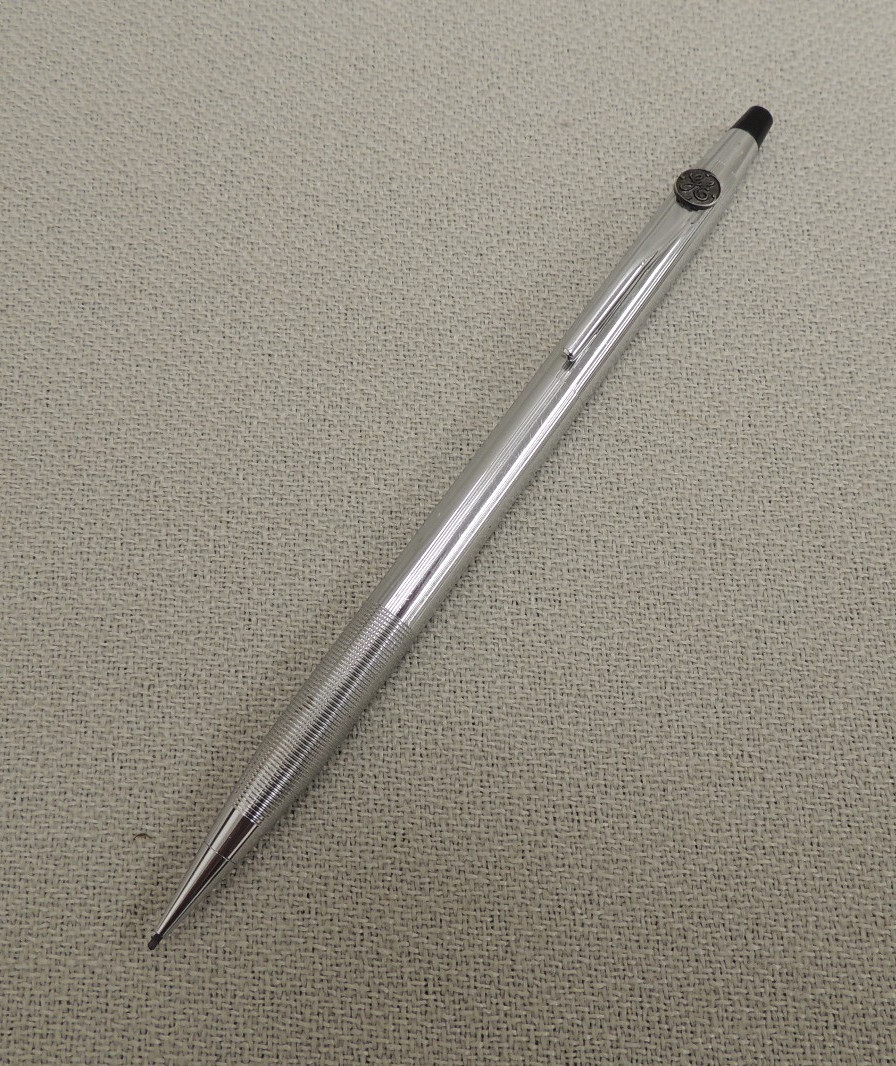 CROSS Century Chrome Knurled Barrel Mechanical Pencil w/Logo – GE General Electr