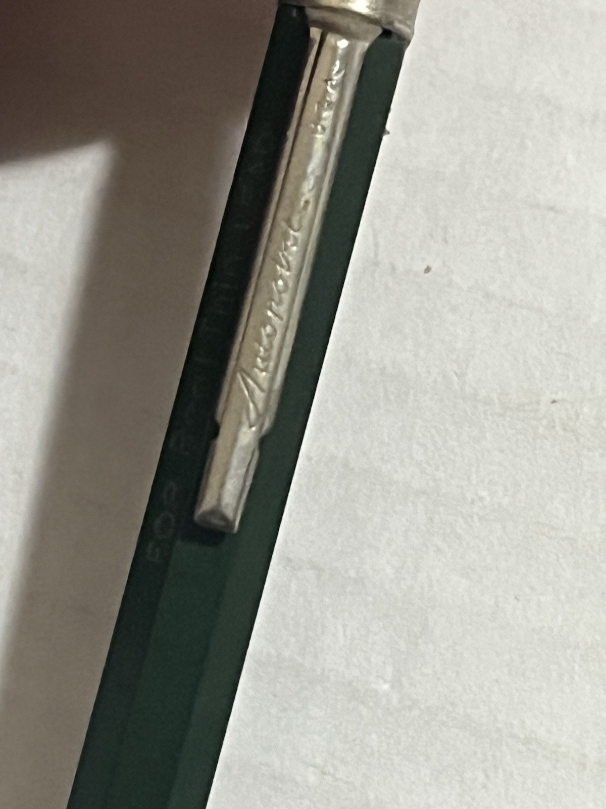 Vintage 1960s Autopoint For Real Thin Lead, Mechanical Pencil Green