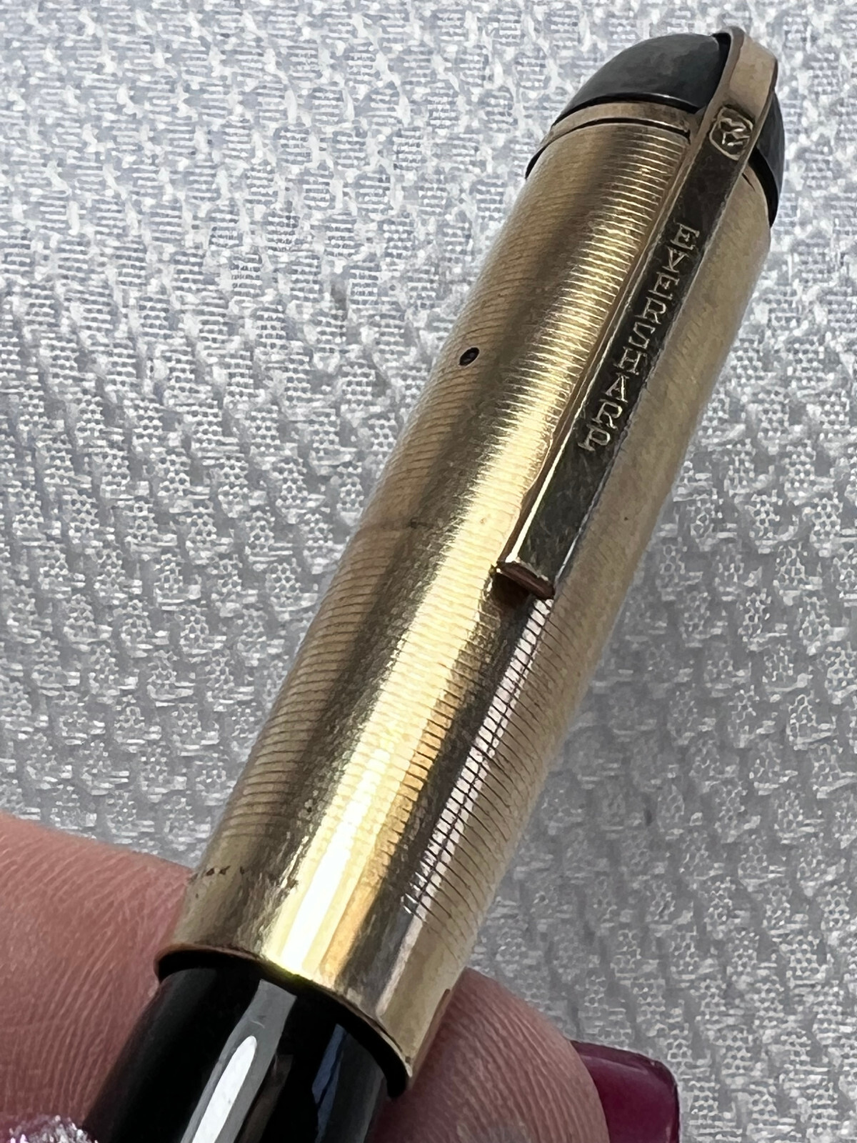 Double Check Eversharp Skyline Lever Fed Fountain Pen 14K Gold Eversharp NIB