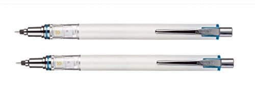 Mitsubishi Mechanical pencil Kuru Toga Advance 0.3mm white M35591P.1 2 pieces