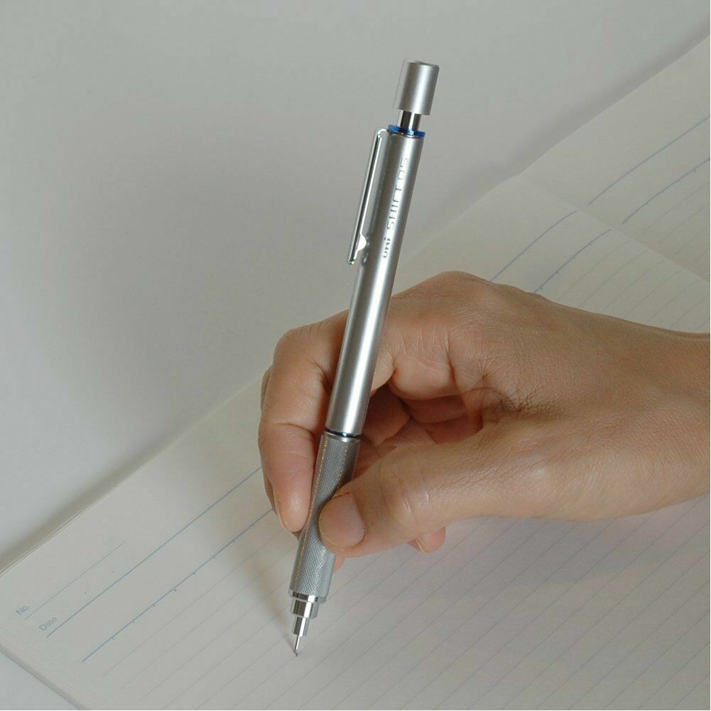 Mitsubishi JAPAN uni SHIFT 0.5mm Mechanical Pencil Silver M51010.26