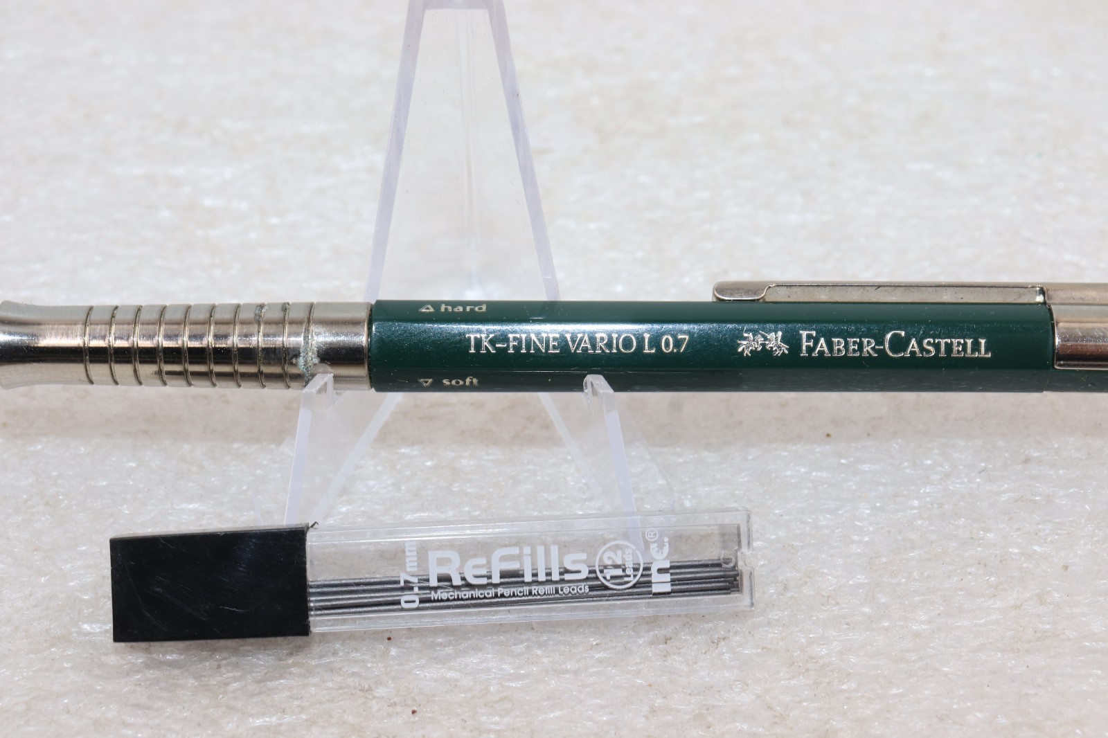 Faber Castell Tk Fine Vario L 0.7mm Drafting Mechanical Pencil with 12 Leads