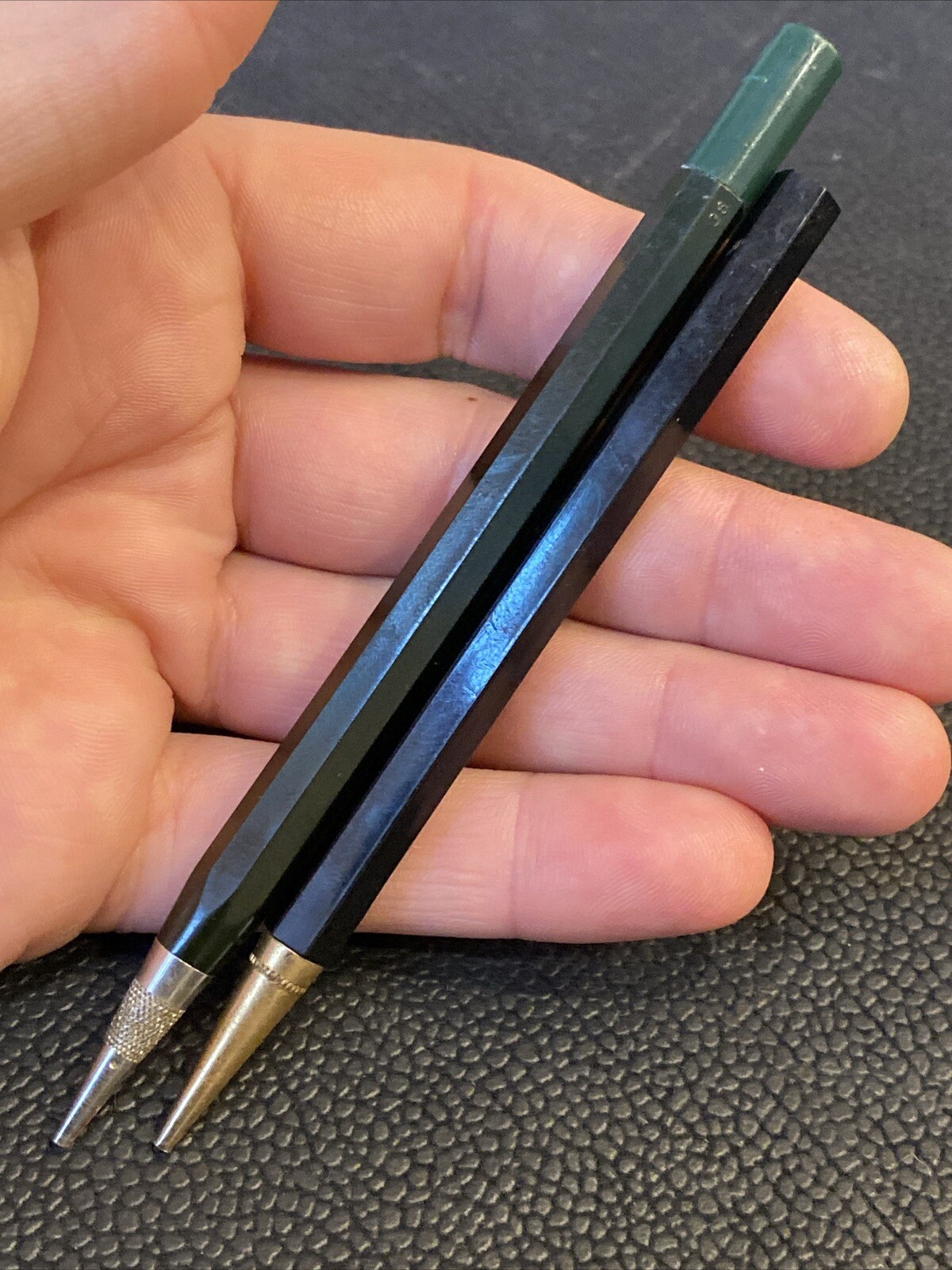 LOT 2 VTG STIK MAGNETIC ROTARY TELEPHONE MECHANICAL PENCIL BELL SYSTEMS PROPERTY