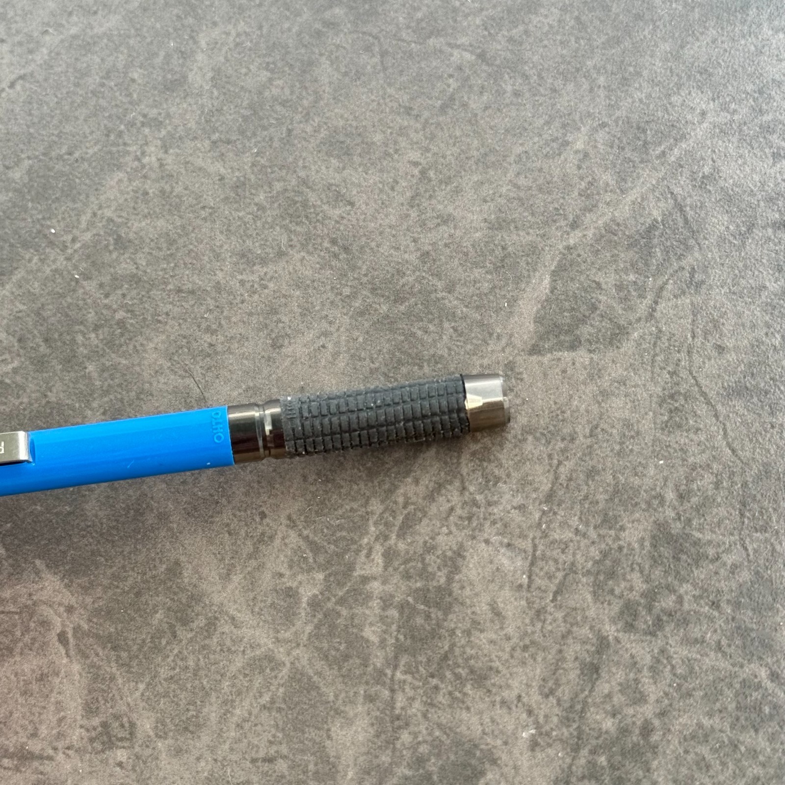 Niji Grip 500 Double Knock Mechanical Pencil Vintage Blue Japan – 0.5mm Lead