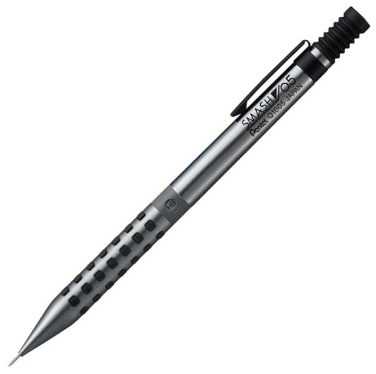 Pentel Smash Mechanical Pencil + Eraser 0.5mm Diamond Metallic Colors Q1005-LDM2