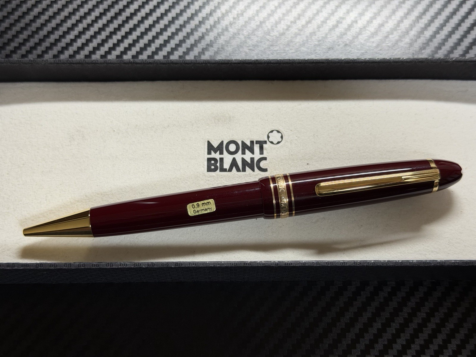 Montblanc Meisterstück LeGrand 167 Mechanical Pencil Bordeaux 0.9mm Near Mint