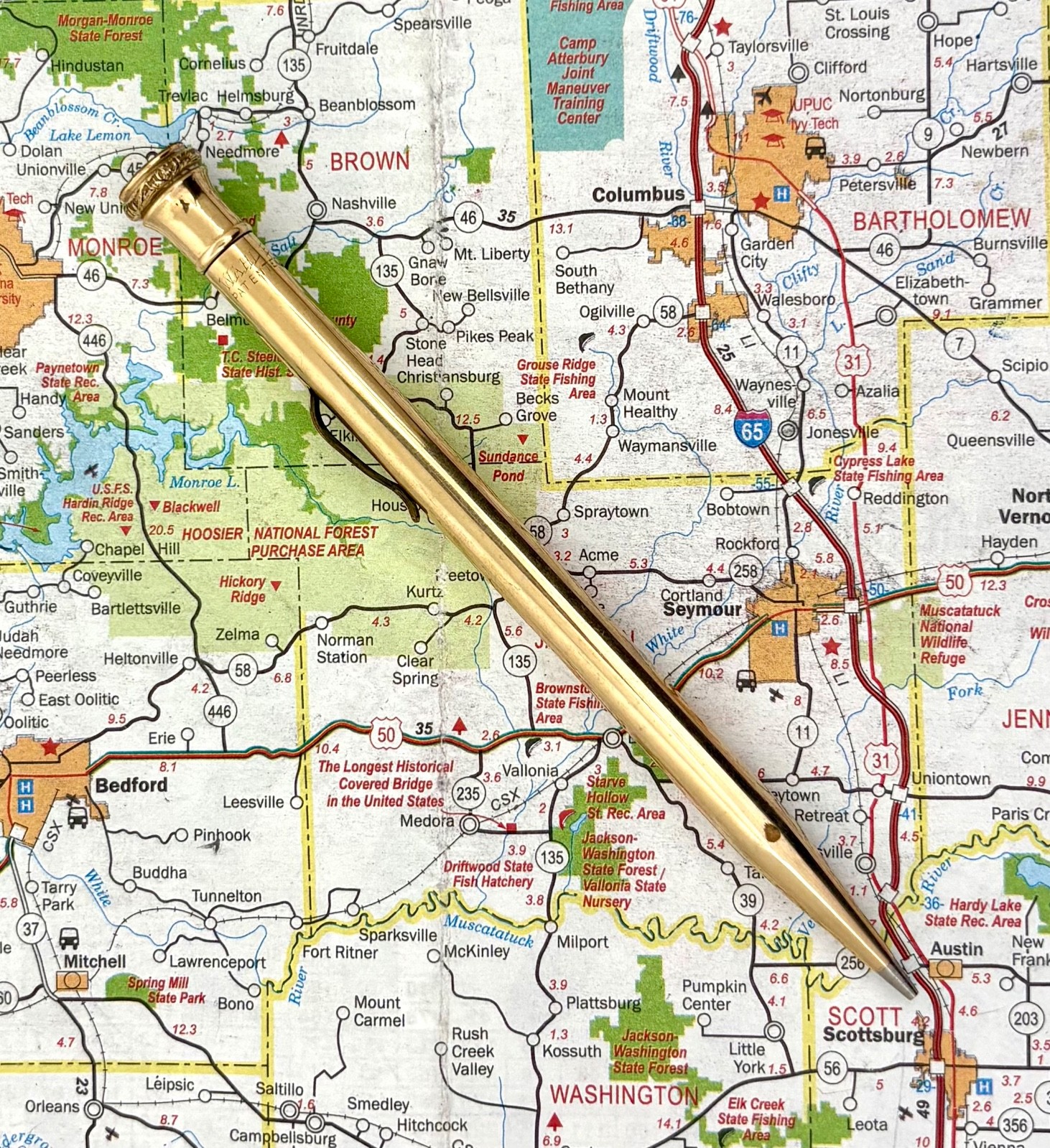 Vintage Wahl Eversharp Twist Activated Mechanical Pencil – plain gold filled