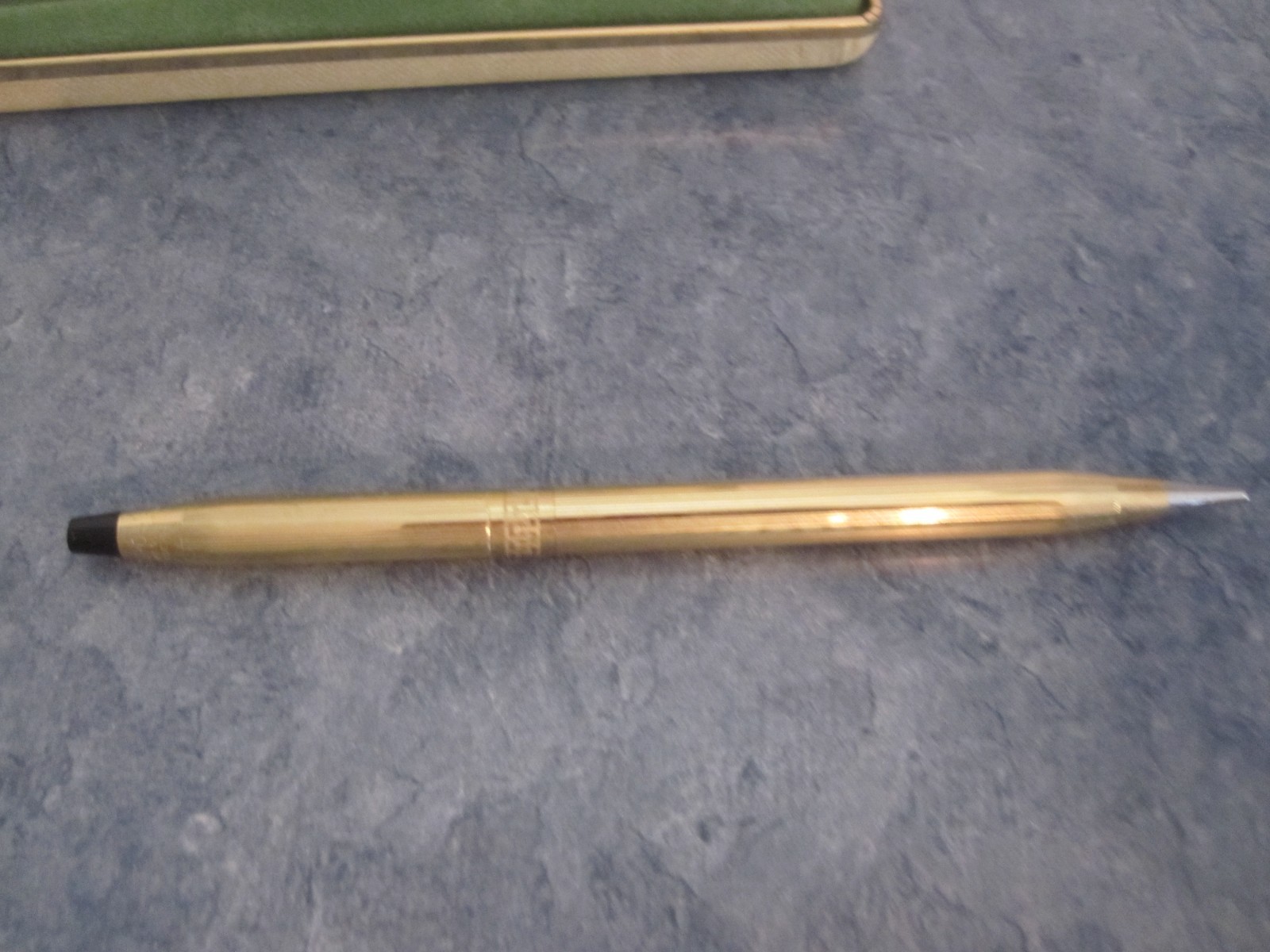 Vintage Ladies Cross 10KT Gold Filled 4541 Pencil IOB Engraved MED 69-84