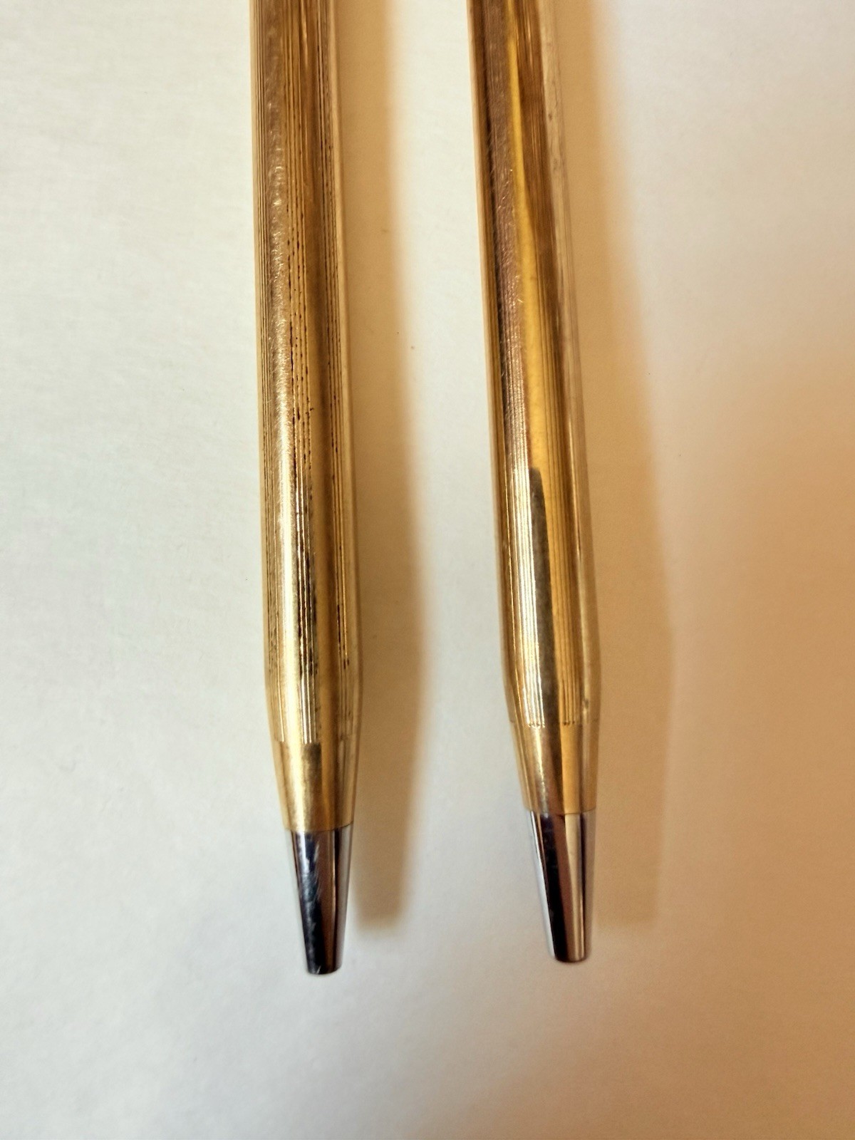 Vintage Cross Pen & Pencil Lot 1/20 12k and 10k gold filled + Mechanical Pencil