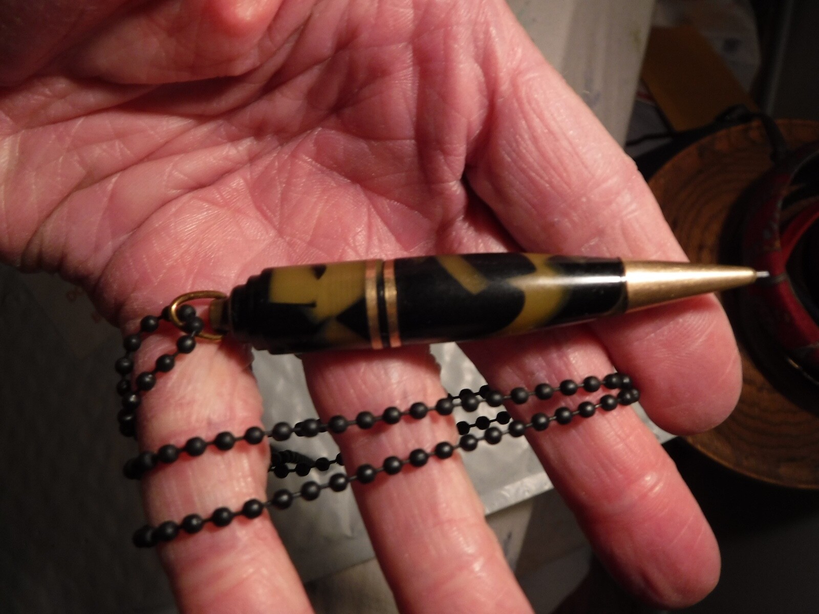 Golf Pencil-1930’s-with contemporary chain