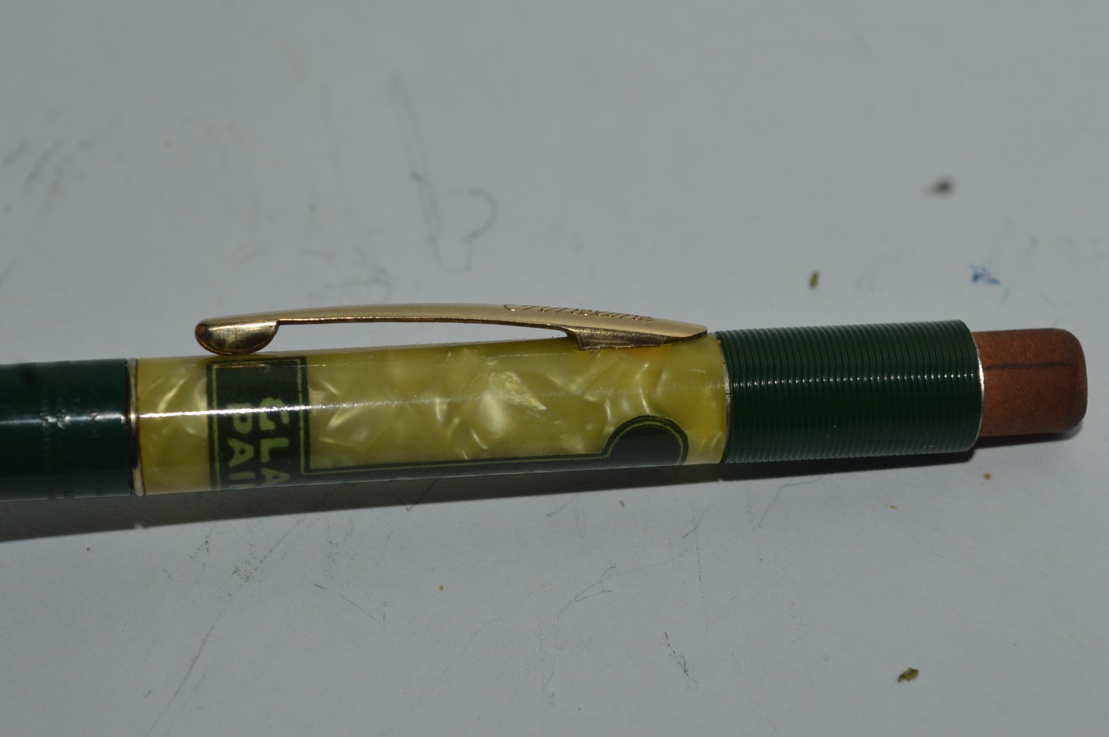 FINELINE Mechanical Pencil By Sheaffer Standard Glass & Paint Promo Circa 1950s