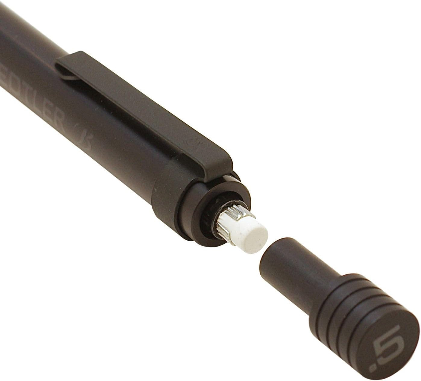 35-05B Mechanical Pencil, 0.02 inch (0.5 mm), All Black