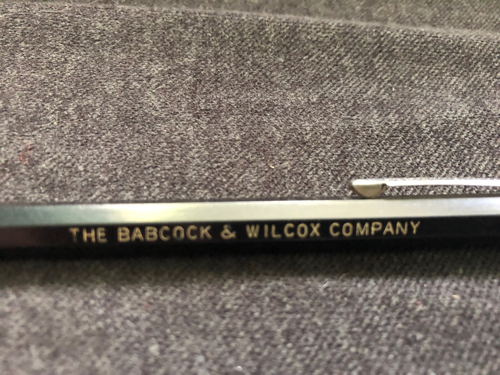 Vintage AUTOPOINT Mechanical Pencil BABCOCK & WILCOX COMPANY for real thin lead