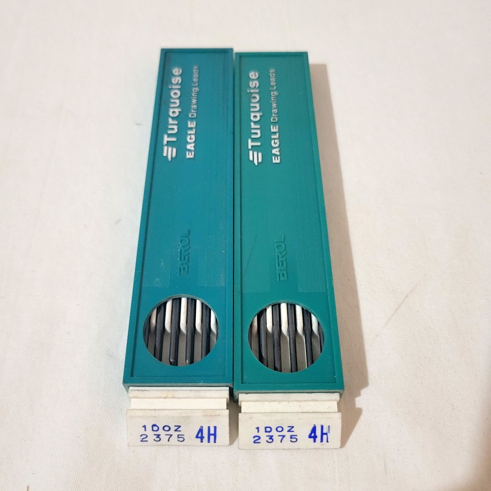 Vintage Turquoise Eagle Drawing Leads H/HB/4H Lot Of 9 12 Packs (815)