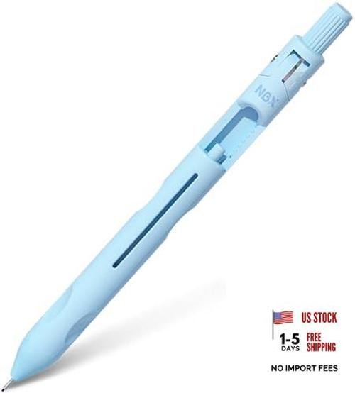 Blue Metal Grip Mechanical Pencil for School Supplies – Refillable – Refillable