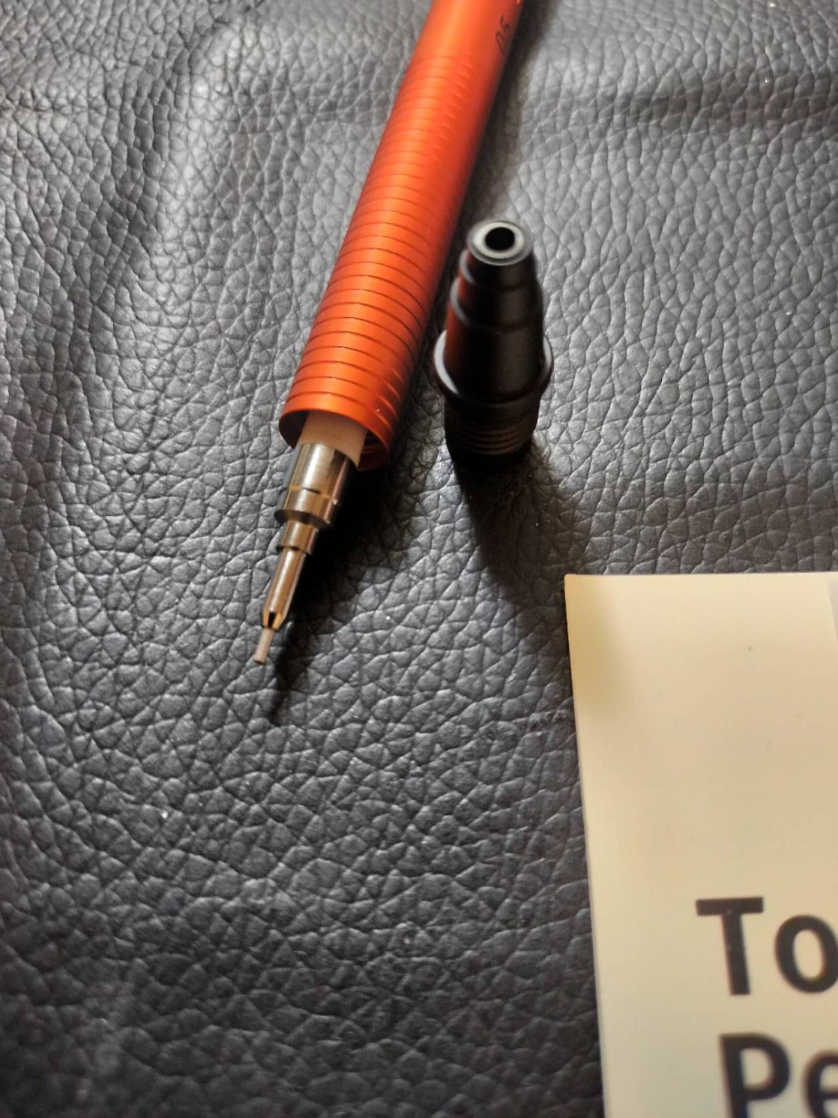 DDU/Uni Kurutoga Metal Limited Edition Sunrise Orange 0.5mm Mechanical Pencil/JP