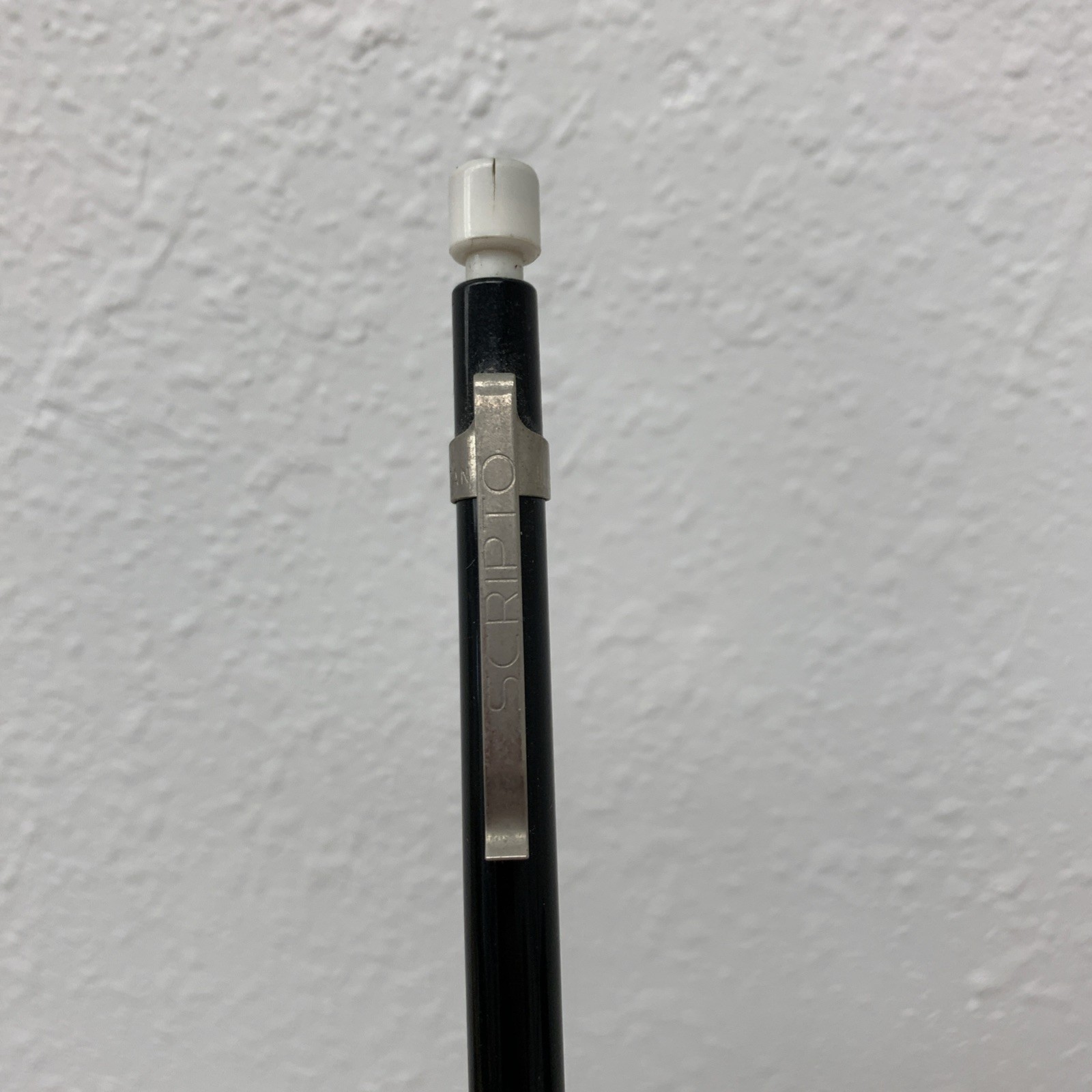 Vintage Scripto Lead Mechanical Pencil Plastic Black 0.7mm