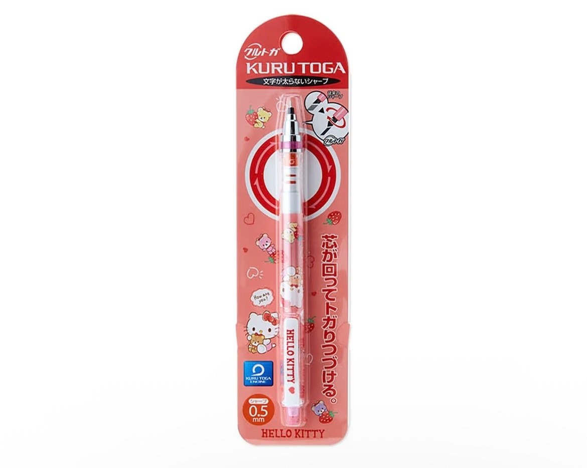 Kurutoga Sanrio Hello Kitty Mechanical Pencil 672351 [Directly from Japan]