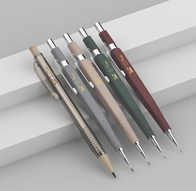Mr. Pen- Art Mechanical Pencil Set, 5 Sizes (0.3, 0.5, 0.7, 0.9, 2.0mm) | 5 HB L