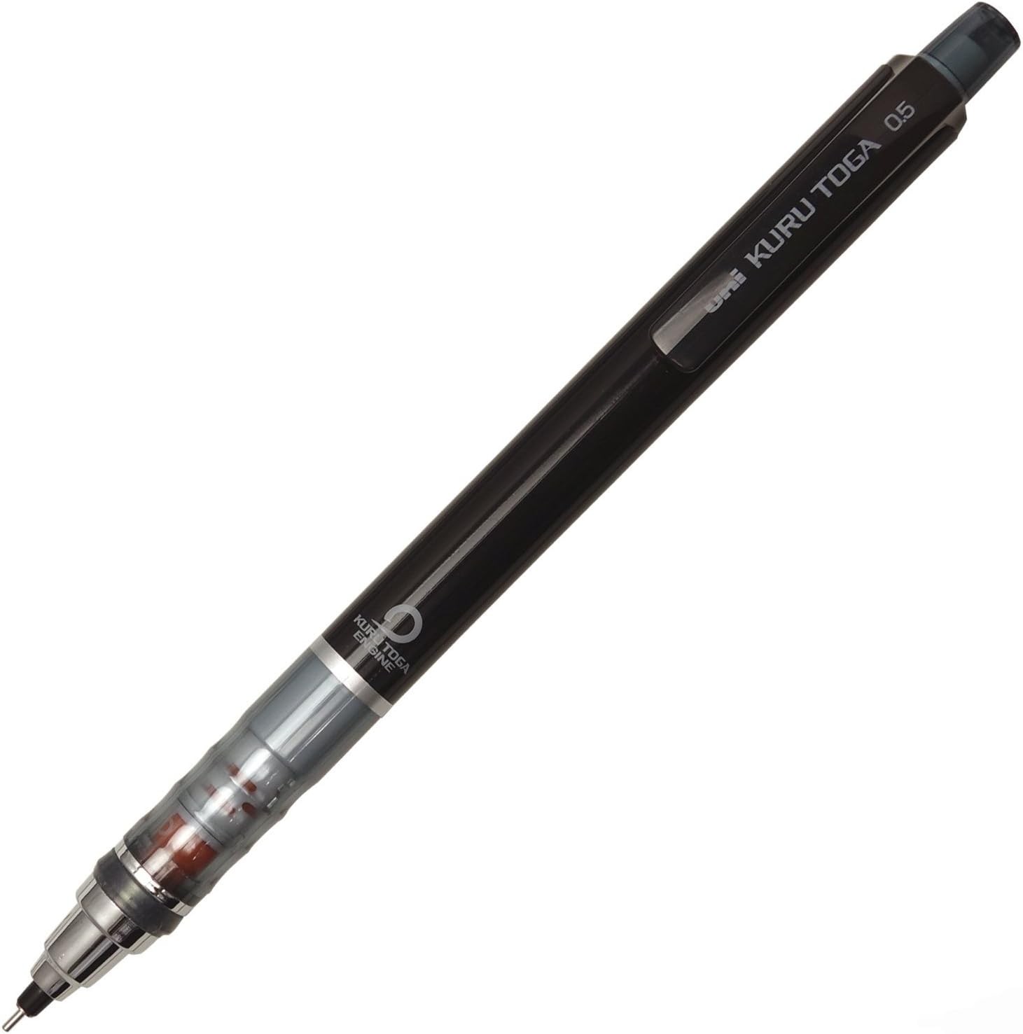Uni Mechanical Pencil 0.5mm Auto Lead Rotation Black M54501P.24 from Japan