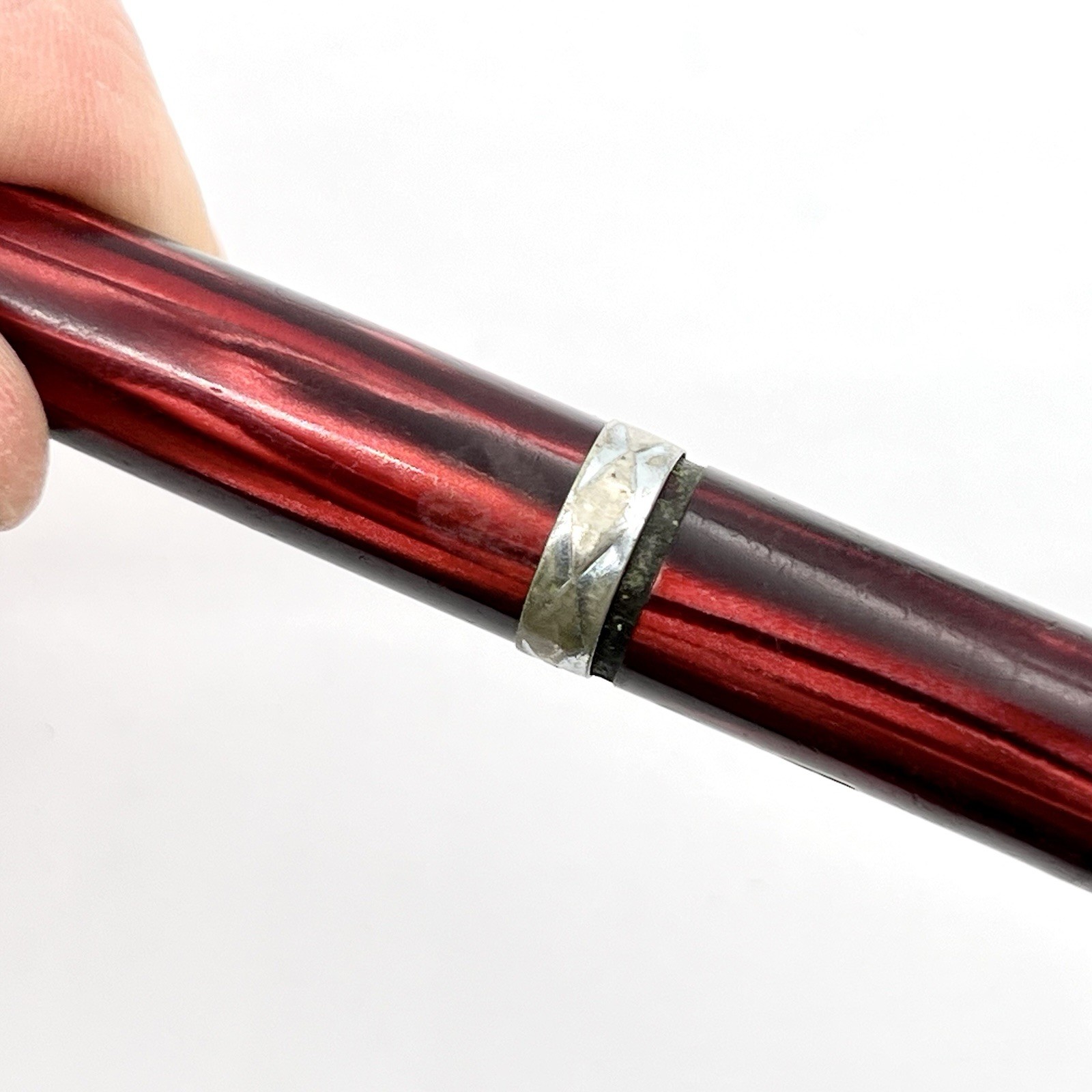 Waterman Lady Patricia Mechanical Pencil 4.25″ 1.1mm Red Sunset Chrome Trim