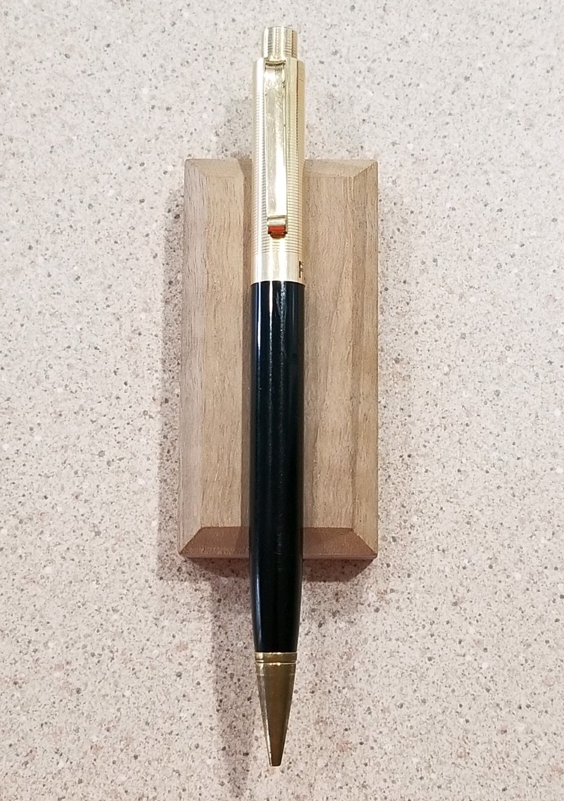 Vintage Eversharp 1/10 14K Gold Filled Mechanical Pencil- Black & Gold- Working