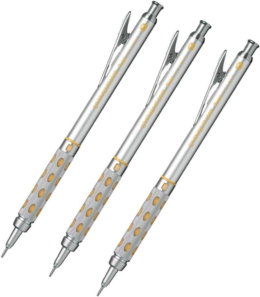 Graph Gear 1000 0.9mm Mechanical Drafting Pencil – Pack of 3