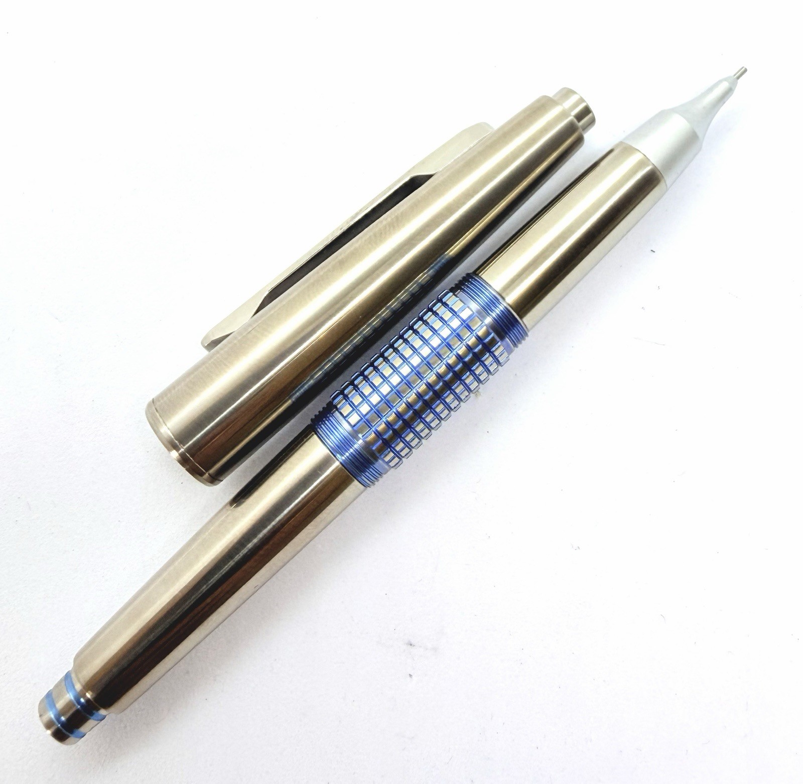 New Handmade Titanium Alloy Mechanical Pencil Cap Like Kerry 0.5mm