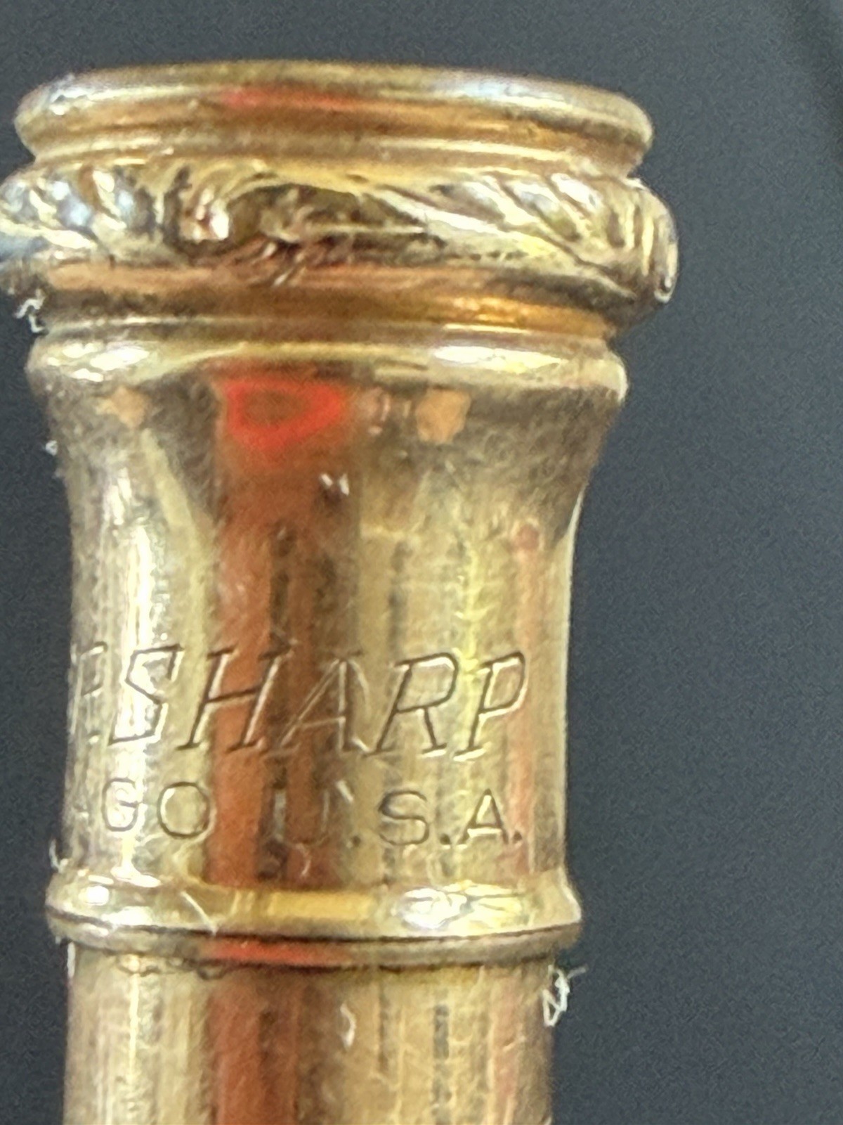 Vintage Wahl Eversharp Gold Filled Mechanical Pencil Chicago USA 5.25”