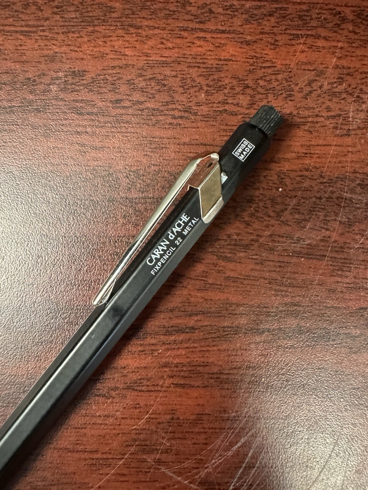 Caran D’Ache Fixpencil 22 Metal Black Smooth Grip 2mm